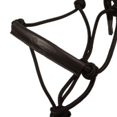 Rope Halter Grooming Deluxe Black Rope Halter Grooming Deluxe Black