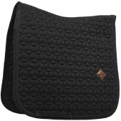 Dressage Saddle Pad Full Sparkling Black Dressage Saddle Pad Full Sparkling Black
