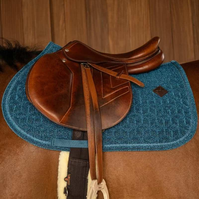 Saddle Pad Full Sparkling Navy Blue