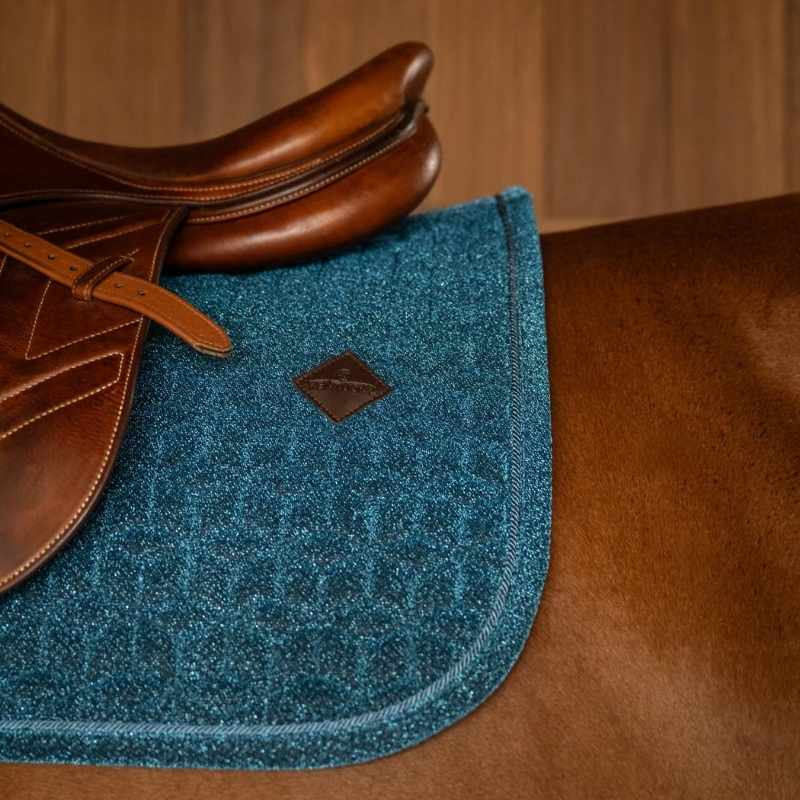 Saddle Pad Full Sparkling Navy Blue
