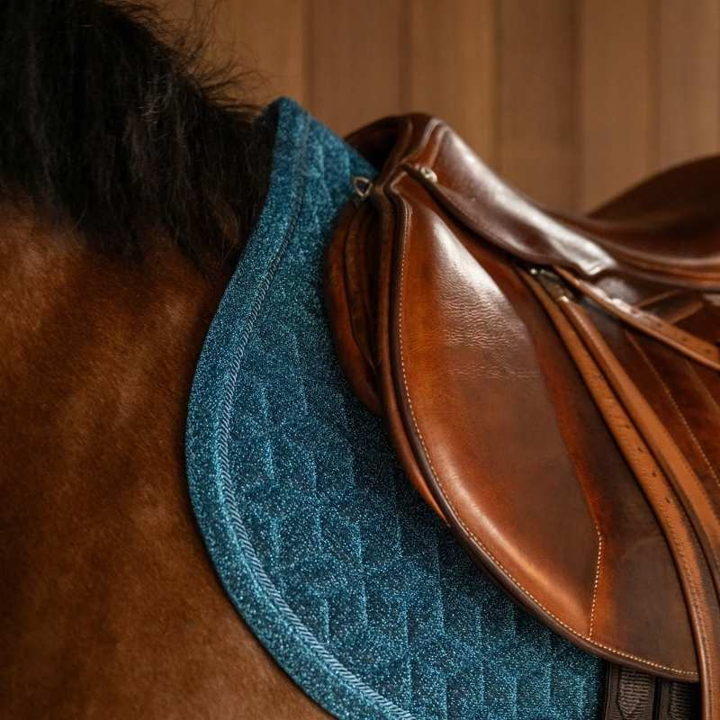 Saddle Pad Full Sparkling Navy Blue