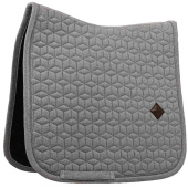 Dressage Saddle Pad Full Sparkling Grey Dressage Saddle Pad Full Sparkling Grey