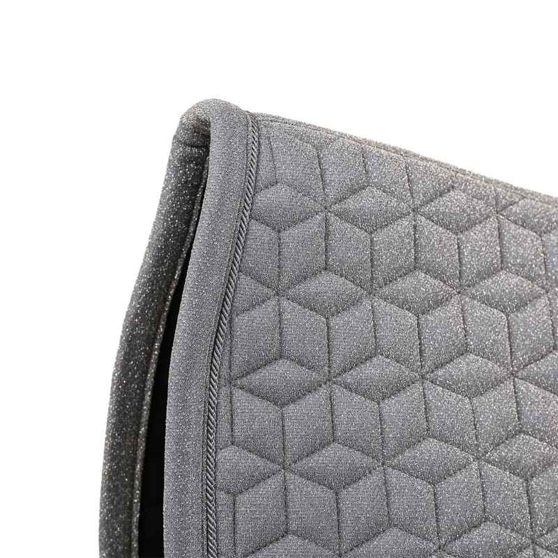 Dressage Saddle Pad Full Sparkling Grey