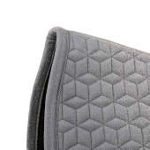 Dressage Saddle Pad Full Sparkling Grey Dressage Saddle Pad Full Sparkling Grey