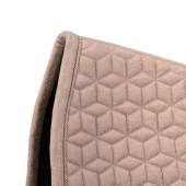 Dressage Saddle Pad Full Sparkling Old Rose Dressage Saddle Pad Full Sparkling Old Rose