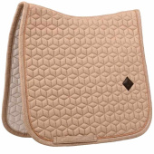 Dressage Saddle Pad Full Sparkling Beige Dressage Saddle Pad Full Sparkling Beige