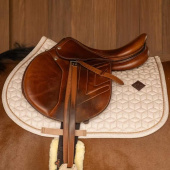 Saddle Pad Full Sparkling Beige Saddle Pad Full Sparkling Beige