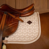 Saddle Pad Full Sparkling Beige Saddle Pad Full Sparkling Beige