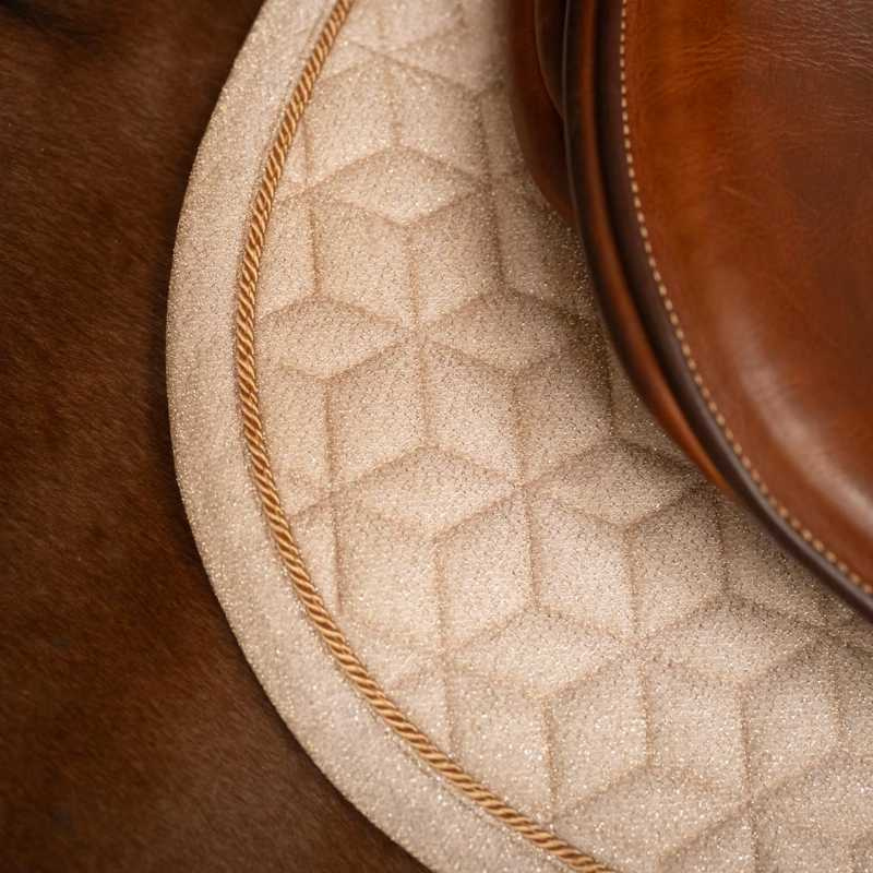 Saddle Pad Full Sparkling Beige