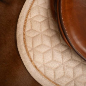 Saddle Pad Full Sparkling Beige Saddle Pad Full Sparkling Beige
