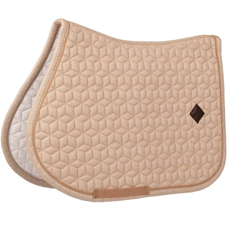 Saddle Pad Full Sparkling Beige