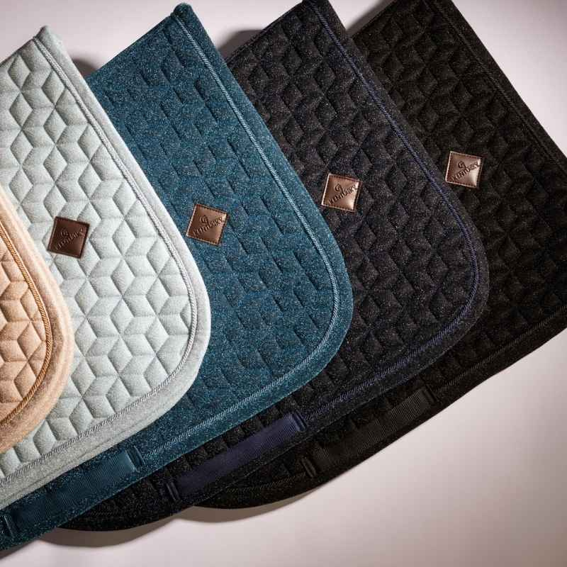 Dressage Saddle Pad Full Sparkling Dark Navy