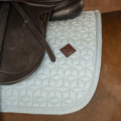 Dressage Saddle Pad Full Sparkling Light Blue Dressage Saddle Pad Full Sparkling Light Blue