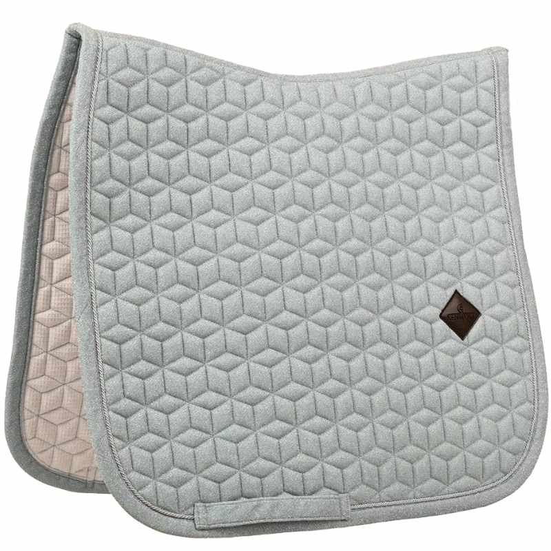 Dressage Saddle Pad Full Sparkling Light Blue