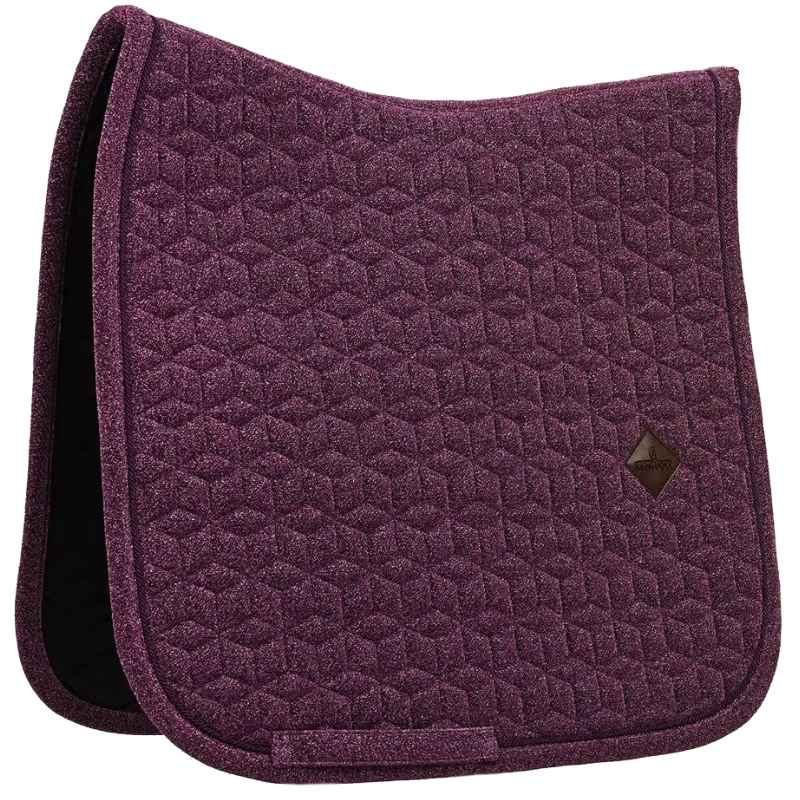 Dressage Saddle Pad Full Sparkling Purple