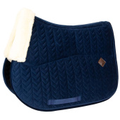 Saddle Pad Skin Friendly Velvet Navy Blue Saddle Pad Skin Friendly Velvet Navy Blue