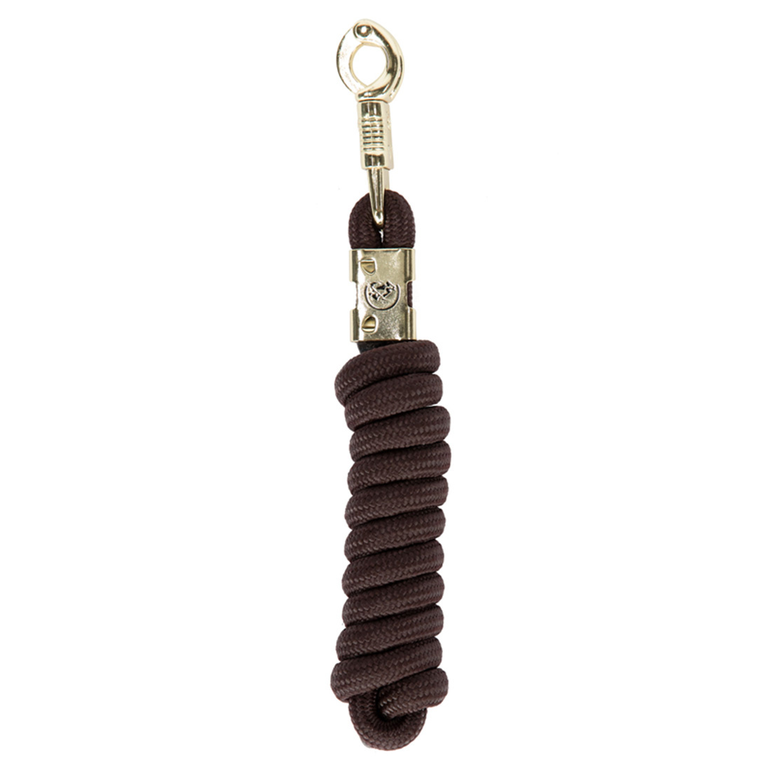Lead Rope Panic Hook Brown