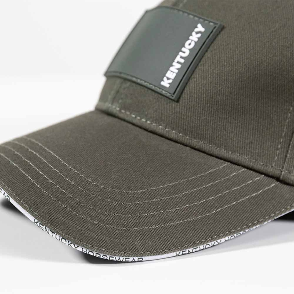 Cap Rubber Logo Dark Green