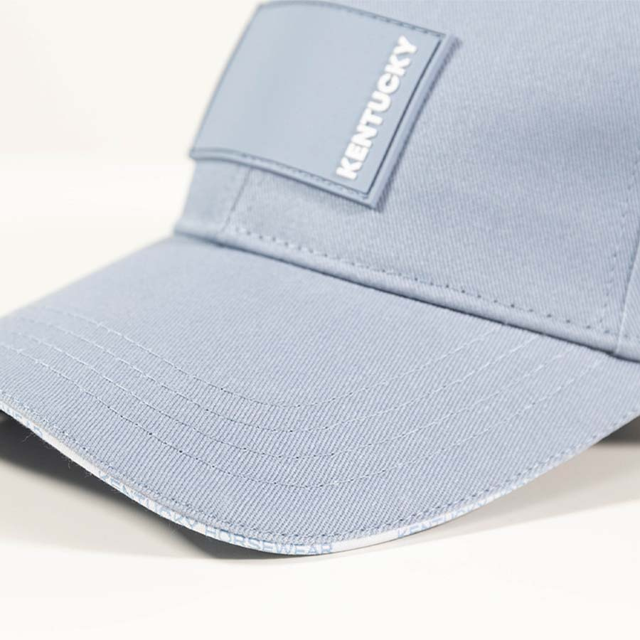 Cap Rubber Logo Light Blue