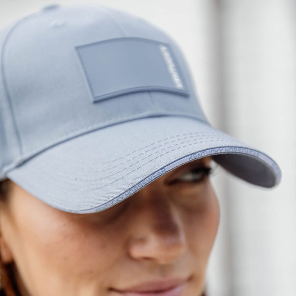 Cap Rubber Logo Light Blue