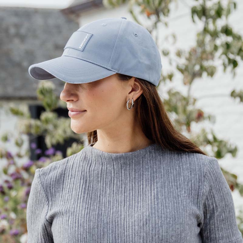 Cap Rubber Logo Light Blue