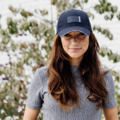 Cap Rubber Logo Navy Blue Cap Rubber Logo Navy Blue