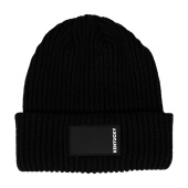 Beanie Rubber Logo Black Beanie Rubber Logo Black