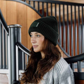 Beanie Rubber Logo Dark Green Beanie Rubber Logo Dark Green