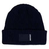 Beanie Rubber Logo Navy Blue Beanie Rubber Logo Navy Blue