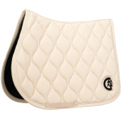Saddle Pad Wave 3D Logo Beige Saddle Pad Wave 3D Logo Beige