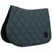 Saddle Pad Wave 3D Logo Green Saddle Pad Wave 3D Logo Green