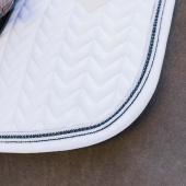 Saddle Pad Metal Chain White Saddle Pad Metal Chain White