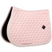 Saddle Pad Plaited Cord Light Rose Saddle Pad Plaited Cord Light Rose
