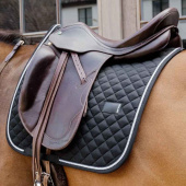 Dressage Saddle Pad Diamond Rope Black Dressage Saddle Pad Diamond Rope Black