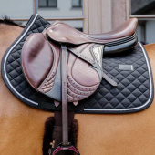 Saddle Pad Diamond Rope Black Saddle Pad Diamond Rope Black