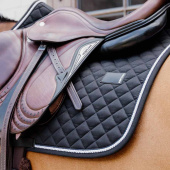 Saddle Pad Diamond Rope Black Saddle Pad Diamond Rope Black