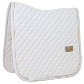 Dressage Saddle Pad Diamond Rope White Dressage Saddle Pad Diamond Rope White