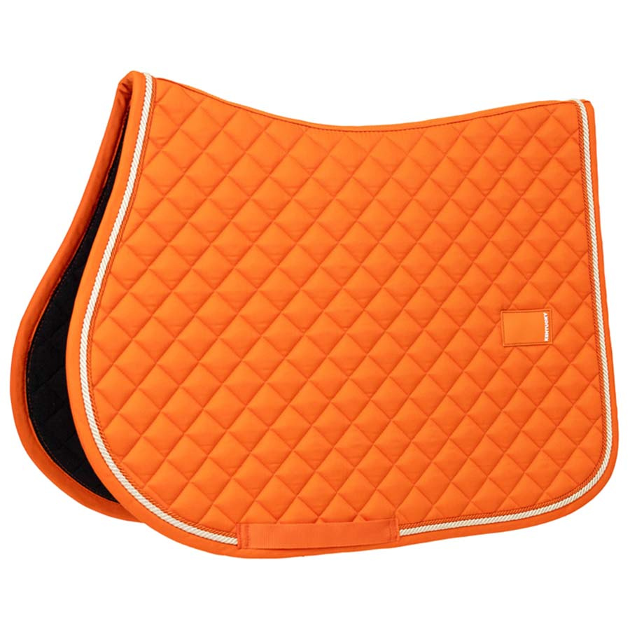 Saddle Pad Diamond Rope Orange