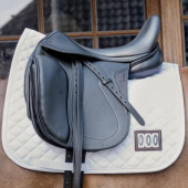 Dressage Saddle Pad Diamond Competition White Dressage Saddle Pad Diamond Competition White