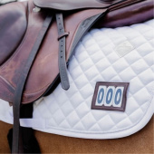 Saddle Pad Diamond Competition White Saddle Pad Diamond Competition White