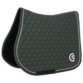 Saddle Pad Onion Quilt 3D Logo Green Saddle Pad Onion Quilt 3D Logo Green