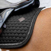 Saddle Pad Glitter Band Black Saddle Pad Glitter Band Black