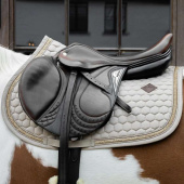 Saddle Pad Glitter Band Beige Saddle Pad Glitter Band Beige