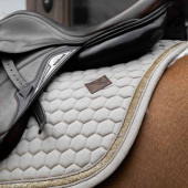 Saddle Pad Glitter Band Beige Saddle Pad Glitter Band Beige