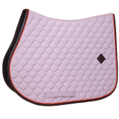 Saddle Pad Onion Quilt Leather Lavender Saddle Pad Onion Quilt Leather Lavender