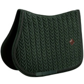 Saddle Pad Velvet Mini Pearls Green Saddle Pad Velvet Mini Pearls Green
