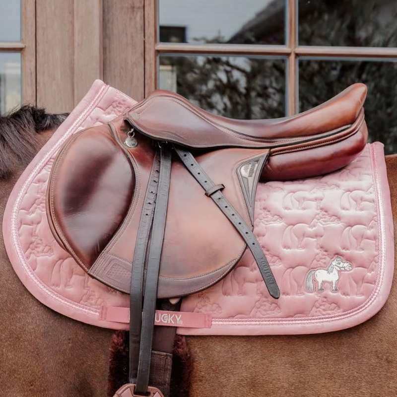 Saddle Pad Velvet Sammy Old Rose
