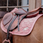 Saddle Pad Velvet Sammy Old Rose Saddle Pad Velvet Sammy Old Rose