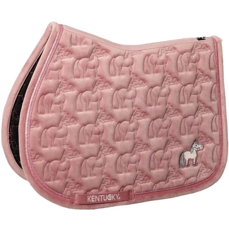 Saddle Pad Velvet Sammy Old Rose