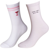 Socks Keep Calm 2-pack White Socks Keep Calm 2-pack White